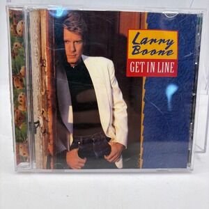 Lanny Boone Get In Line CD 1993 Columbia Records CK 48968‎ Country Music